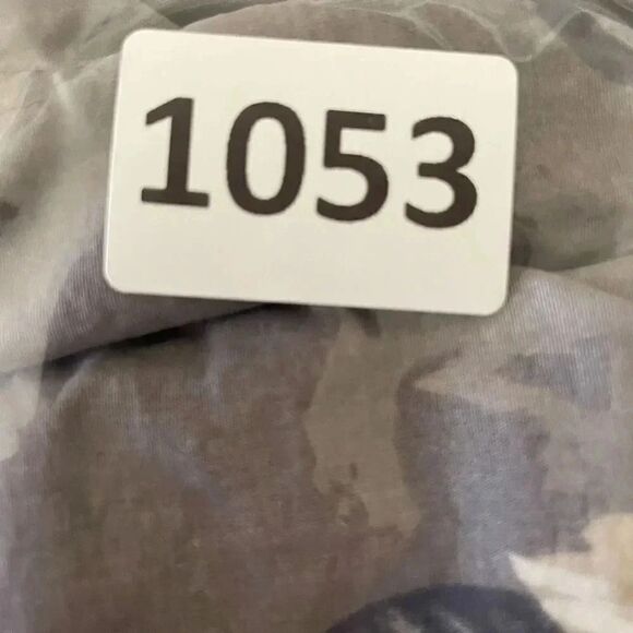 Nautica Gray Blue Men’s Floral Print Short Swimming Trunk Pants SZ S # 1053 - Picture 6 of 11